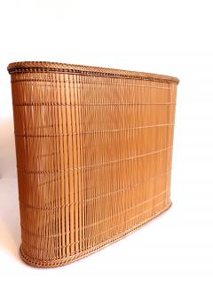 Koide Bunsei Contemporary Japanese Bamboo Basket Ikebana by Koide Bunsei - 4686194
