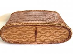 Koide Bunsei Contemporary Japanese Bamboo Basket Ikebana by Koide Bunsei - 4686195