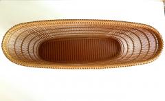 Koide Bunsei Contemporary Japanese Bamboo Basket Ikebana by Koide Bunsei - 4686196