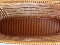 Koide Bunsei Contemporary Japanese Bamboo Basket Ikebana by Koide Bunsei - 4686201
