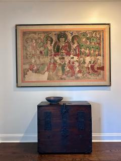 Korean Buddhist Temple Scroll Painting Sinjung Taenghwa Joseon Dynasty - 4093541
