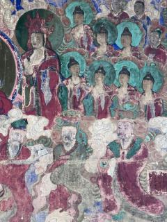 Korean Buddhist Temple Scroll Painting Sinjung Taenghwa Joseon Dynasty - 4093543