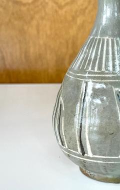 Korean Celadon Inlay Vase Goryeo Dynasty - 1958191