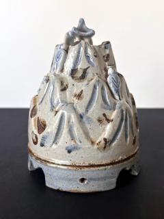 Korean Ceramic Scholar Brush Rest Joseon Dynasty - 4662549