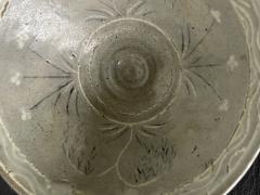 Korean Ceramic Tea Bowl with Slip Inlays Goryeo Dynasty - 2110822