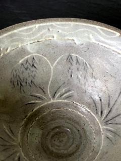 Korean Ceramic Tea Bowl with Slip Inlays Goryeo Dynasty - 2110823