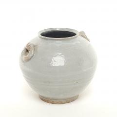 Korean Pale Celadon Jar with Two Lug Handles 19th Century - 2827522