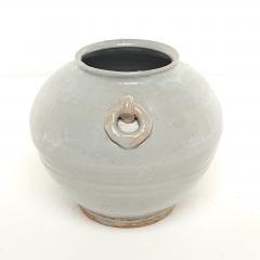 Korean Pale Celadon Jar with Two Lug Handles 19th Century - 2827523