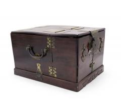 Korean Rosewood Jewelry Box With Mirror - 4321967