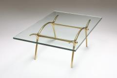 Kouloufi Bronze Hollywood Regency Coffee Table by Kouloufi 1970s - 1337819