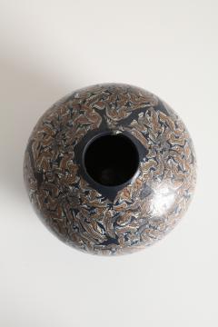 Koyo Matsui Vase with Marbleized Clay T 5157  - 4683768