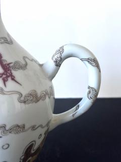 Kozan Makuzu Early Porcelain Underglaze Dragon Ewer by Makuzu Kozan Meiji Period - 3999830