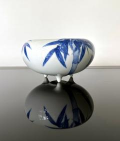 Kozan Makuzu Fine Japanese Glazed Ceramic Bowl by Makuzu Kozan - 3191243