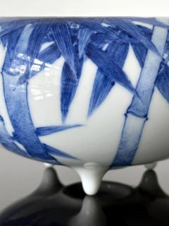 Kozan Makuzu Fine Japanese Glazed Ceramic Bowl by Makuzu Kozan - 3191249