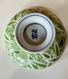Kozan Makuzu Japanese Porcelain Stem Bowl by Makuzu Kozan Meiji Period - 4643103