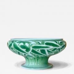 Kozan Makuzu Japanese Porcelain Stem Bowl by Makuzu Kozan Meiji Period - 4643129