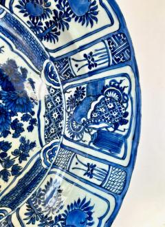 Kraak Blue and White Large Porcelain Charger 20 5 Wan Li Reign circa 1610 - 3860796