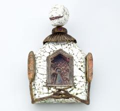 Kranitzky Overstreet Studio Mixed Media Brooch - 4462798