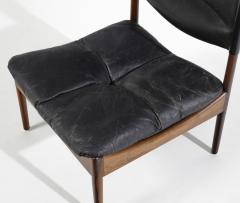 Kristian Solmer Vedel 1960s Modus Chair Ottoman and side table - 3487846