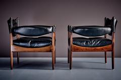 Kristian Solmer Vedel Pair of Modus Lounge Chairs in Rosewood by Kristian Solmer Vedel  - 4637645
