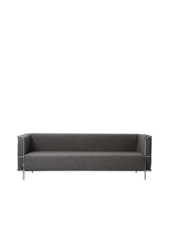 Kristina Dam GRAY MODERNIST 3 SEAT SOFA BY KRISTINA DAM STUDIO - 2401205