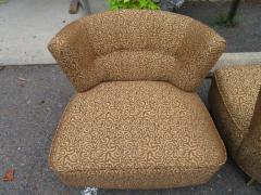 Kroehler Mfg Co Fabulous Pair of Kroehler 1950s Swivel Lounge Chairs Mid Century Modern - 1360791