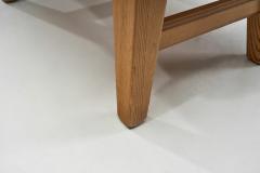 Krogen s M bler Krogen s M bler Stool with Sheepskin Seat Norway Mid 20th Century - 4242466