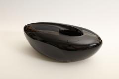 Kubo Kinpei Flower Vessel titled Black Elephant 1960s - 4511842