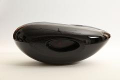 Kubo Kinpei Flower Vessel titled Black Elephant 1960s - 4511844