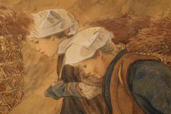 Kurata Shoto Women Working in the Forest ca 1910 - 4598487