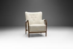 Kurt Olsen Model 214 Armchair by Kurt Olsen for Slagelse M belv rk Denmark 1950s - 2827940