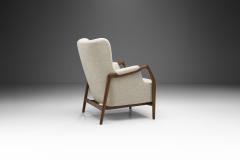 Kurt Olsen Model 214 Armchair by Kurt Olsen for Slagelse M belv rk Denmark 1950s - 2827941