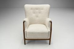 Kurt Olsen Model 214 Armchair by Kurt Olsen for Slagelse M belv rk Denmark 1950s - 2827943