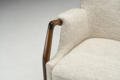 Kurt Olsen Model 214 Armchair by Kurt Olsen for Slagelse M belv rk Denmark 1950s - 2827948