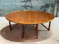 Kurt Ostervig Teak Dining Table Denmark 1960 - 3837496