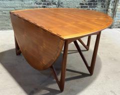 Kurt Ostervig Teak Dining Table Denmark 1960 - 3837497