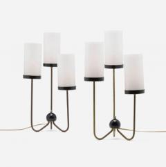Kurt Versen Mid Century Modern Brass Table Lamps USA 1960s - 4193446