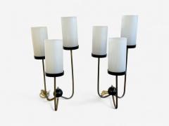 Kurt Versen Mid Century Modern Brass Table Lamps USA 1960s - 4193451