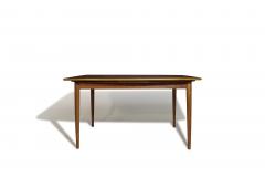 Kurt stervig Kurt Ostervig Kurt Ostervig Burled Walnut Dining Table with Eye catching Grain - 4562772