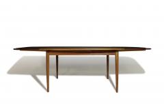 Kurt stervig Kurt Ostervig Kurt Ostervig Burled Walnut Dining Table with Eye catching Grain - 4562773