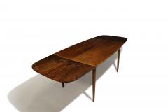 Kurt stervig Kurt Ostervig Kurt Ostervig Burled Walnut Dining Table with Eye catching Grain - 4562775