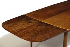 Kurt stervig Kurt Ostervig Kurt Ostervig Burled Walnut Dining Table with Eye catching Grain - 4562776