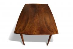 Kurt stervig Kurt Ostervig Kurt Ostervig Burled Walnut Dining Table with Eye catching Grain - 4562778