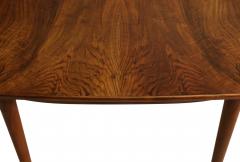 Kurt stervig Kurt Ostervig Kurt Ostervig Burled Walnut Dining Table with Eye catching Grain - 4562779