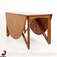 Kurt stervig Kurt Ostervig Kurt Ostervig Mid Century Teak Drop Leaf Dining Table - 2580931