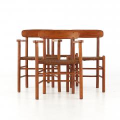 Kurt stervig Kurt Ostervig Kurt Ostervig Mid Century Teak and Cane Dining Chairs Set of 4 - 4241852