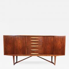 Kurt stervig Kurt Ostervig Kurt Ostervig for Brande Mobelfabrik Burled Walnut Cabinet - 2749697