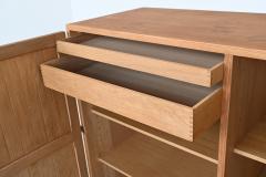 Kurt stervig Kurt Ostervig Kurt Ostervig high cabinet in oak A S Randers Denmark 1960 - 4106420