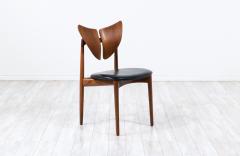 Kurt stervig Kurt Ostervig Kurt stervig Butterfly Sculpted Walnut Leather Chair for Brande M beli  - 3297424