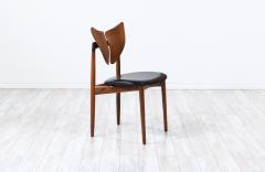 Kurt stervig Kurt Ostervig Kurt stervig Butterfly Sculpted Walnut Leather Chair for Brande M beli  - 3297425